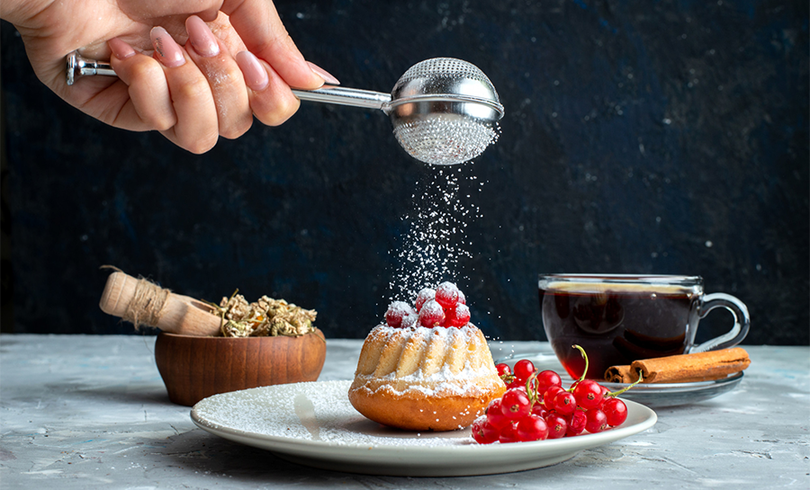Açúcar presente em muitos alimentos